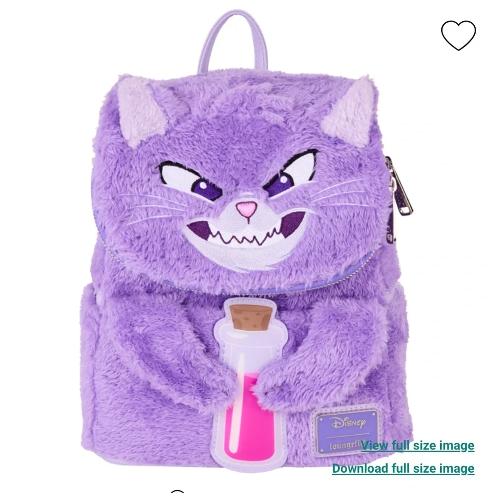 Loungefly The Emperor's New Groove Yzma Cat Plush Cosplay Mini Backpack